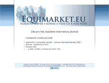 Tablet Screenshot of obchod.equimarket.eu